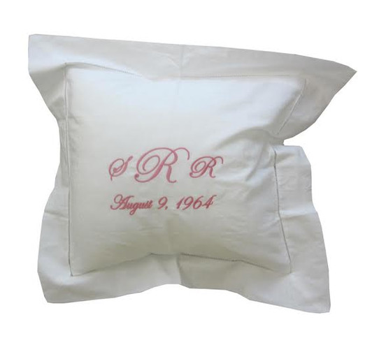 Baby Girl Monogram Lumbar Pillow – Annapolis Pillow Company