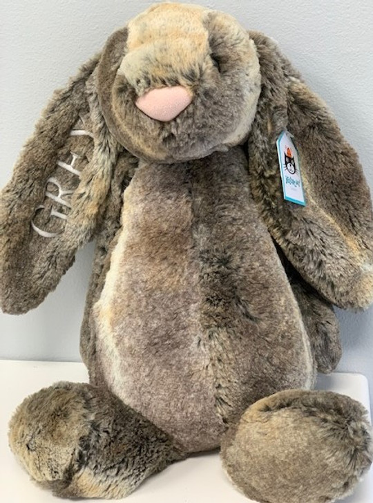 Jellycat  Large Bashful Woodland Bunny - Personalized  Baby Toy