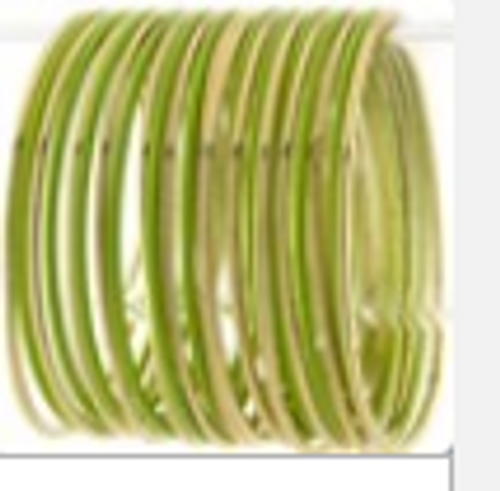 3" diameter approx. 
Wire Color and Metal