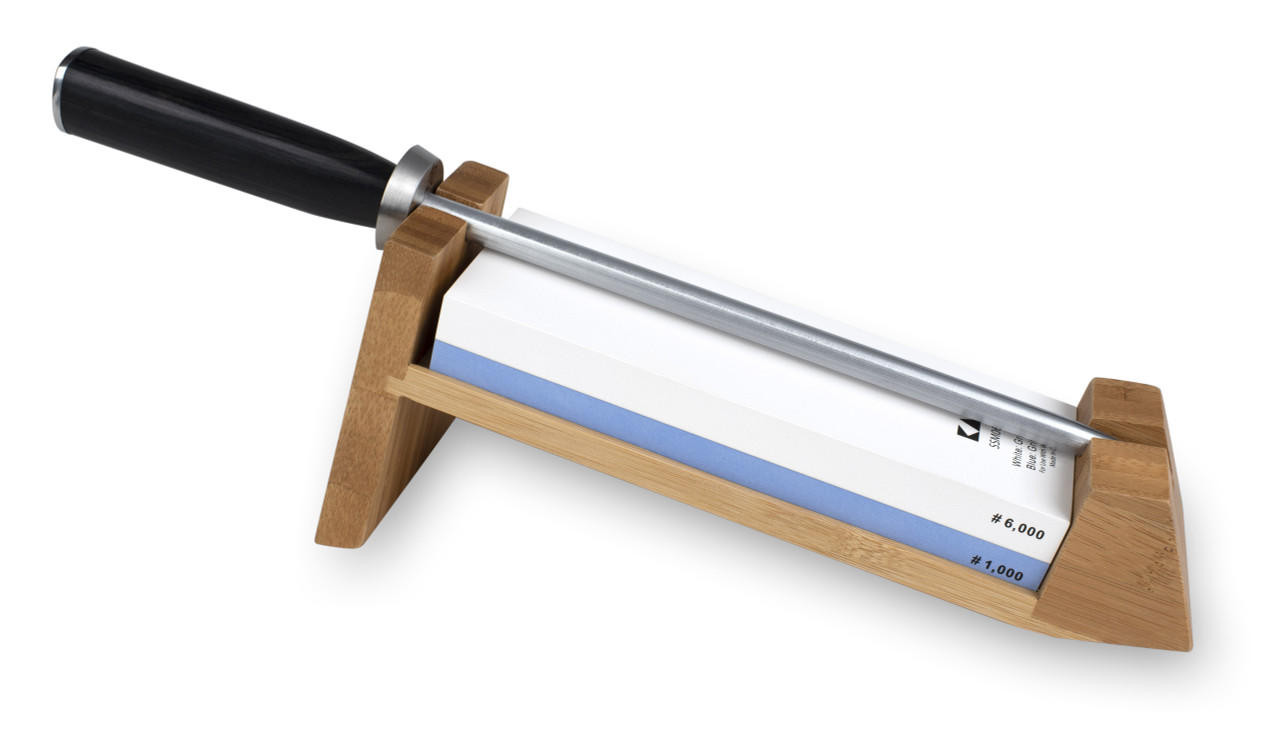 Shun 3 Piece Whetstone Sharpening System With Honing Steel DM0610