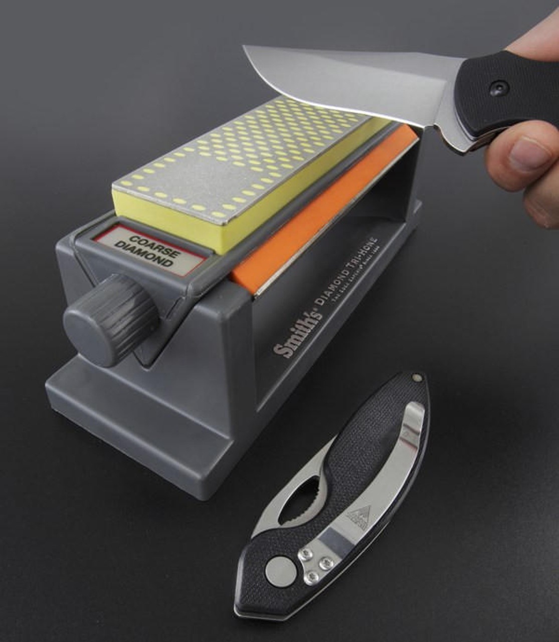 Smith's TRI-6 Arkansas TRI-HONE Sharpening Stones System