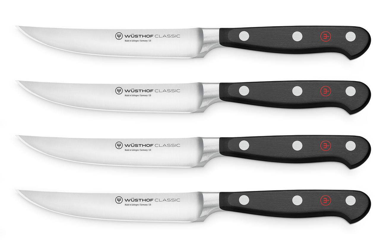 Messermeister Avanta L8684-5-4S, 4-piece steak knife set, pakka wood