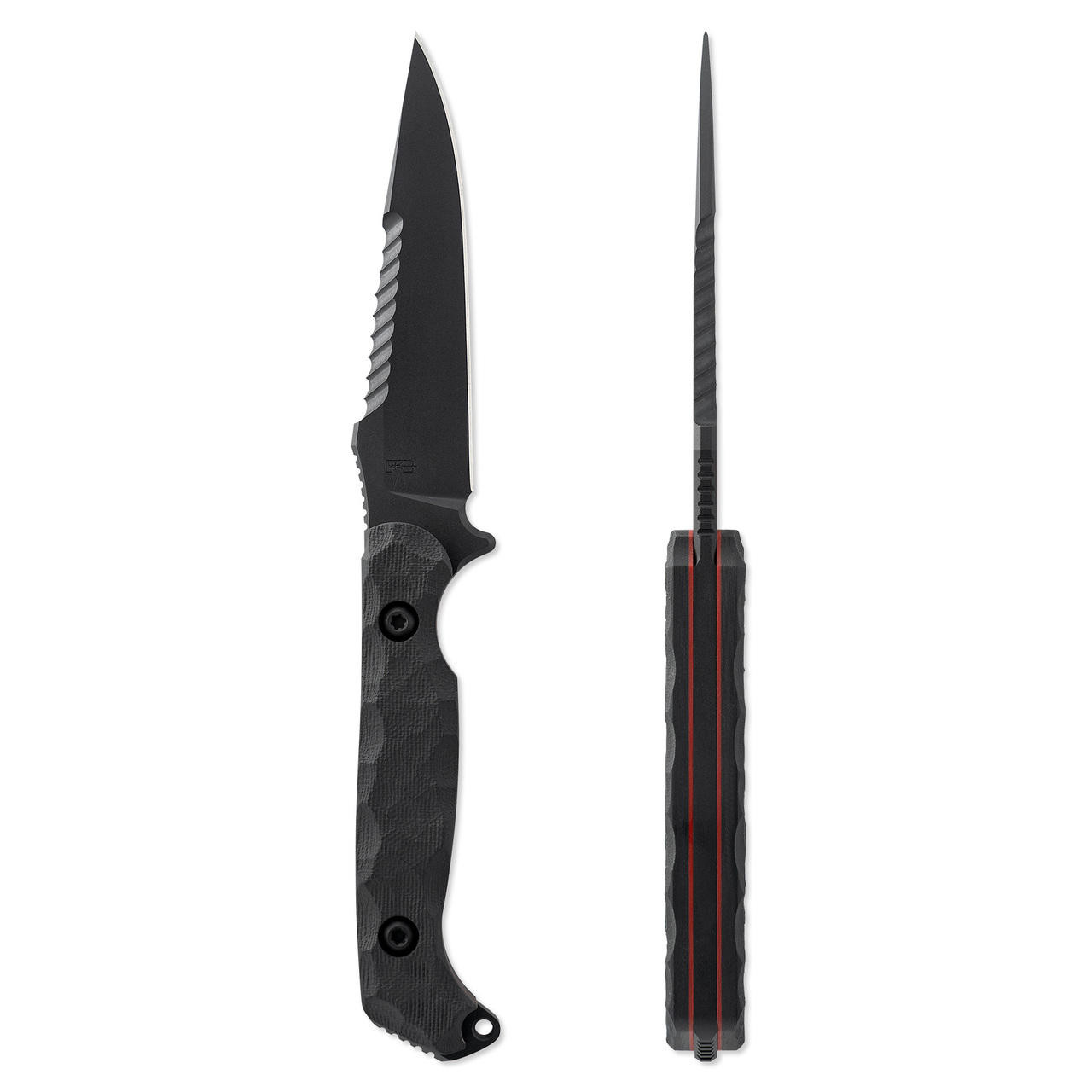 Toor Knives Darter - Shadow Black - American Flags & Cutlery