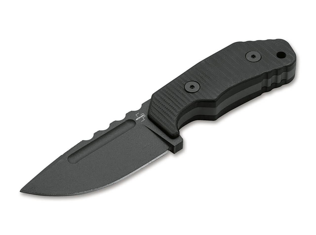 Boker Plus Little Dvalin Fixed Blade Knife, D2 Drop Point