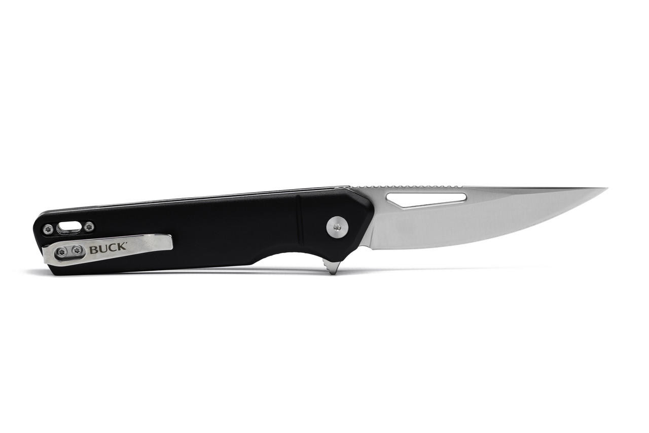 Buck Infusion Drop Point 0239BKS1 Black Aluminum pocket knife
