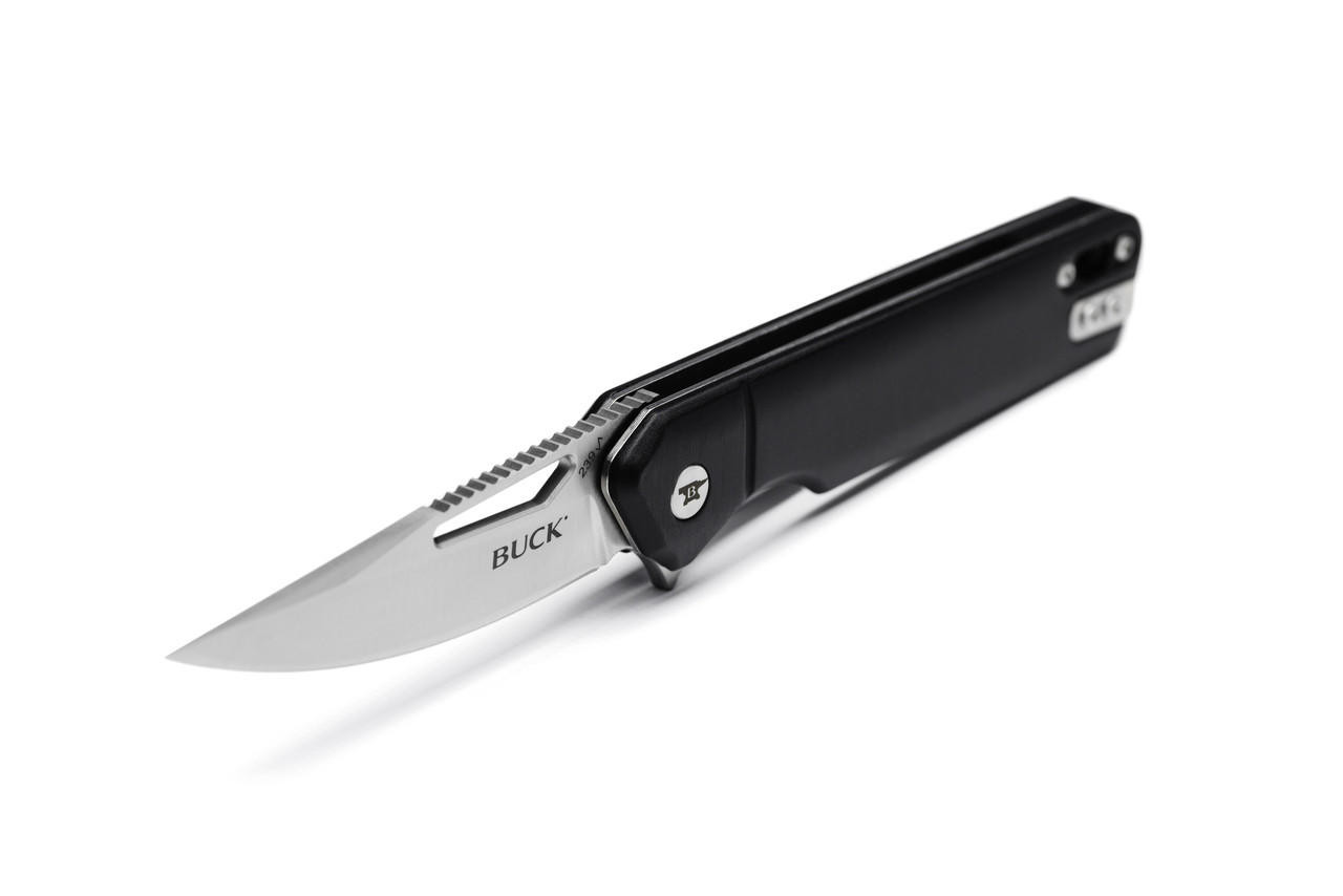 Buck Infusion Drop Point 0239BKS1 Black Aluminum pocket knife