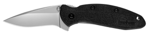 Kershaw 1620 Scallion Assisted Flipper Knife, Plain Blade, Black GFN Handles Kershaw 1620 Scallion Assisted Flipper Knife, Plain Blade, Black GFN Handles
