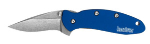 Kershaw 1600NBSW Chive Assisted Flipper Knife, Navy Blue Kershaw 1600NBSW Chive Assisted Flipper Knife, Navy Blue