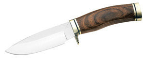 Buck Knives Buck 192 Vanguard Fixed Blade, Walnut Dymondwood Handle - 0192BRS