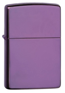 Zippo Classic High Polish Purple Windproof Lighter Zippo Classic High Polish Purple Windproof Lighter