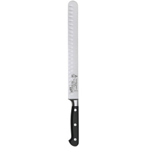 Messermeister Meridian Elite 10 Inch Round Tip Kullenschliff Slicer - E/3676-10K Messermeister Meridian Elite 10 Inch Round Tip Kullenschliff Slicer - E/3676-10K