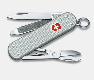 Victorinox Swiss Army Classic SD Multi-Tool, Silver Alox, 58mm Victorinox Swiss Army Classic SD Multi-Tool, Silver Alox, 58mm