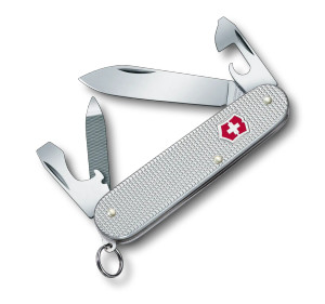 Victorinox Swiss Army Cadet Multi-Tool, Silver Alox Handles, 84mm Victorinox Swiss Army Cadet Multi-Tool, Silver Alox Handles, 84mm