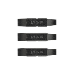 Leatherman Bit 3 Pack, 1/4" Flat & 3/16" Flat Bits Leatherman Bit 3 Pack, 1/4" Flat & 3/16" Flat Bits