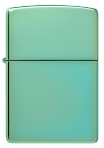 Zippo Classic High Polish Green Windproof Lighter Zippo Classic High Polish Green Windproof Lighter