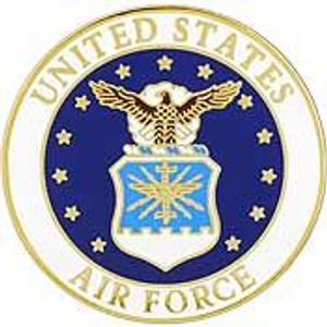 Eagle Emblem Pin - USAF Emblem B (SML) P14773