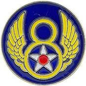 Eagle Emblems Pin - USAF, 008th - P14693