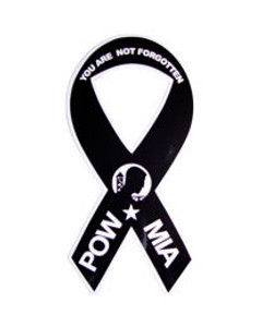 EE Magnet - Car Ribb, POW*MIA MG0203