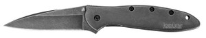 Kershaw 1660BLKW Leek Spring Assisted Opening Knife Blackwash Kershaw 1660BLKW Leek Spring Assisted Opening Knife Blackwash