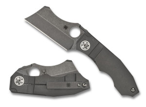 Spyderco Stovepipe Frame Lock Knife Titanium - C260TIP Spyderco Stovepipe Frame Lock Knife Titanium - C260TIP