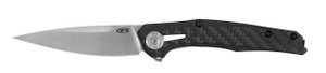 Zero Tolerance 0707 Flipper Knife Carbon Fiber and Titanium Handles Zero Tolerance 0707 Flipper Knife Carbon Fiber and Titanium Handles