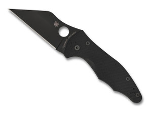 Spyderco Yojimbo 2 S30V Black Plain Blade, Black G10 Handles Folding Knife - C85GPBBK2 Spyderco Yojimbo 2 S30V Black Plain Blade, Black G10 Handles Folding Knife - C85GPBBK2