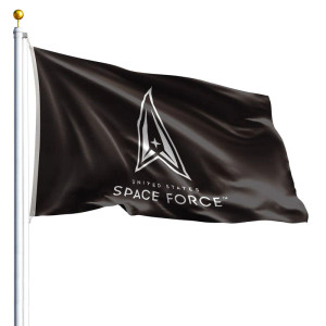 Eder Flag United States Space Force 3x5 ft, Black Nylon Outdoor Flag Eder Flag United States Space Force 3x5 ft, Black Nylon Outdoor Flag