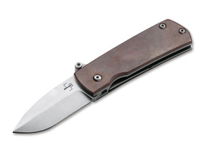 Boker Plus Shamsher Automatic Knife, D2 Drop Point Blade, Copper Handles - 01BO362 Boker Plus Shamsher Automatic Knife, D2 Drop Point Blade, Copper Handles - 01BO362
