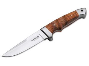 Boker Vollintegral 2.0 Fixed Blade 440c Satin Blade, Rosewood Handles - 121585 Boker Vollintegral 2.0 Fixed Blade 440c Satin Blade, Rosewood Handles - 121585