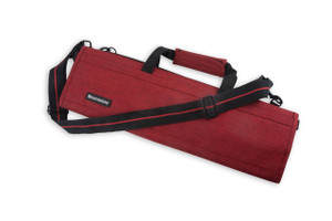 Messermeister Heather Preservation Red Knife Roll / 8 Pocket Messermeister Heather Preservation Red Knife Roll / 8 Pocket