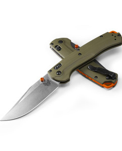 Benchmade 15536 Taggedout Folding Knife, S45VN Satin Blade, OD Green G10 Handles   Benchmade 15536 Taggedout Folding Knife, S45VN Satin Blade, OD Green G10 Handles