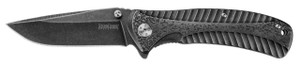 Kershaw 1301BW Starter Assisted Flipper Knife, Blackwash 3Cr13 Blade, Stainless Steel Handles Kershaw 1301BW Starter Assisted Flipper Knife, Blackwash 3Cr13 Blade, Stainless Steel Handles
