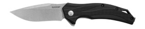 Kershaw 1645 Lateral Assisted Flipper Knife, 8Cr13Mov Drop Point Blade, Black Nylon Handles Kershaw 1645 Lateral Assisted Flipper Knife, 8Cr13Mov Drop Point Blade, Black Nylon Handles