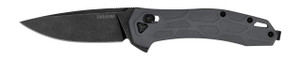Kershaw 2042 Covalent Flipper Knife, D2 Drop Point Blade, Gray Nylon Handles, DuraLock Kershaw 2042 Covalent Flipper Knife, D2 Drop Point Blade, Gray Nylon Handles, DuraLock