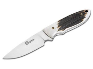 Boker Arbolito Pine Creek Stag Fixed Blade, T6Mov Blade, Stag Handle - 02BA701H Boker Arbolito Pine Creek Stag Fixed Blade, T6Mov Blade, Stag Handle - 02BA701H