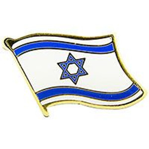 Eagle Embalms Pin - Israel Flag - P09554 Eagle Embalms Pin - Israel Flag - P09554