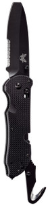 Benchmade 916SBK Triage Rescue Folding Knife Black Combo Blunt Tip Blade, Black G10 Handles Benchmade 916SBK Triage Rescue Folding Knife Black Combo Blunt Tip Blade, Black G10 Handles