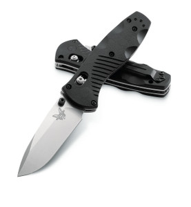 Benchmade 585 Mini Barrage Assisted Folding Knife 154CM Blade, Black Valox Handles Benchmade 585 Mini Barrage Assisted Folding Knife 154CM Blade, Black Valox Handles