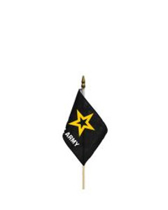 Eagle Emblems Flag - Army Flag 4 in. x 6 in. - F6899