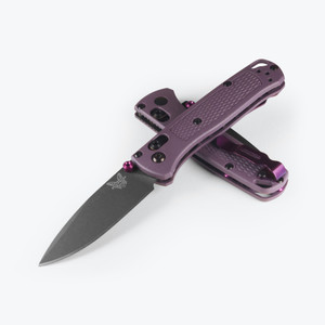 Benchmade 533GY-09 Mini Bugout Folding Knife S30V Blade, Dark Purple Grivory Handles Benchmade 533GY-09 Mini Bugout Folding Knife S30V Blade, Dark Purple Grivory Handles