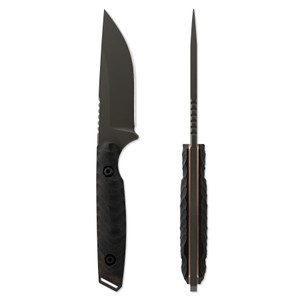 Toor Knives Field 3.0 Fixed Blade Knife CPM-154 Spanish Moss Blade, Ebony Wood Handles Toor Knives Field 3.0 Fixed Blade Knife CPM-154 Spanish Moss Blade, Ebony Wood Handles