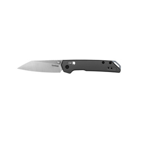 Kershaw Mini Iridium Folding Knife , D2 Two-Tone Reverse Tanto Blade, Grey Anodized Aluminum Handles Kershaw Mini Iridium Folding Knife , D2 Two-Tone Reverse Tanto Blade, Grey Anodized Aluminum Handles