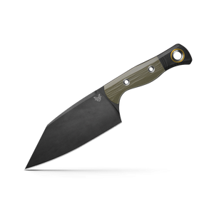 Benchmade Station Knife OD Green Kitchen Knife CPM-154 Blade, G10 Handles Benchmade Station Knife OD Green Kitchen Knife CPM-154 Blade, G10 Handles