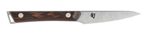 Shun Kanso 3.5 Inch Paring Knife , Tagayasan Wood Handles Shun Kanso 3.5 Inch Paring Knife , Tagayasan Wood Handles