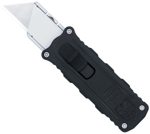 Cobratec CTK-1 Utility Knife Black Aluminum Handle Cobratec CTK-1 Utility Knife Black Aluminum Handle