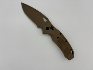 Pre-Owned SIG K320 S30V Drop Point Blade , Coyote Brown Polymer Handle (Condition: New , Box: Yes) Pre-Owned SIG K320 S30V Drop Point Blade , Coyote Brown Polymer Handle (Condition: New , Box: Yes)
