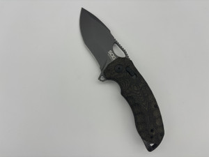Pre-Owned SOG Kiku CTS-XHP Tanto Blade , Black Micarta Handle (Condition: New , Box: Yes) Pre-Owned SOG Kiku CTS-XHP Tanto Blade , Black Micarta Handle (Condition: New , Box: Yes)