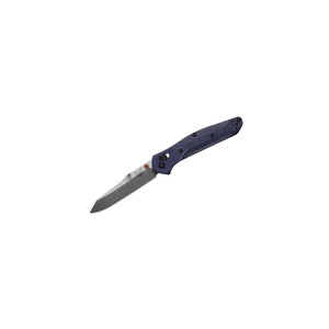 Benchmade 940-04 Osborn M390 Reverse Tanto Blade, Denim Micarta Handles Benchmade 940-04 Osborn M390 Reverse Tanto Blade, Denim Micarta Handles