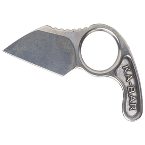 Ka-Bar George Roscoe Forged Fixed Blade 425 Wharncliffe Balde and Handle