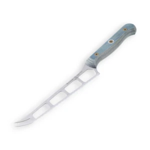 Messermeister Custom 5 Inch Cheese & Tomato Knife, Indigo Blue Handle